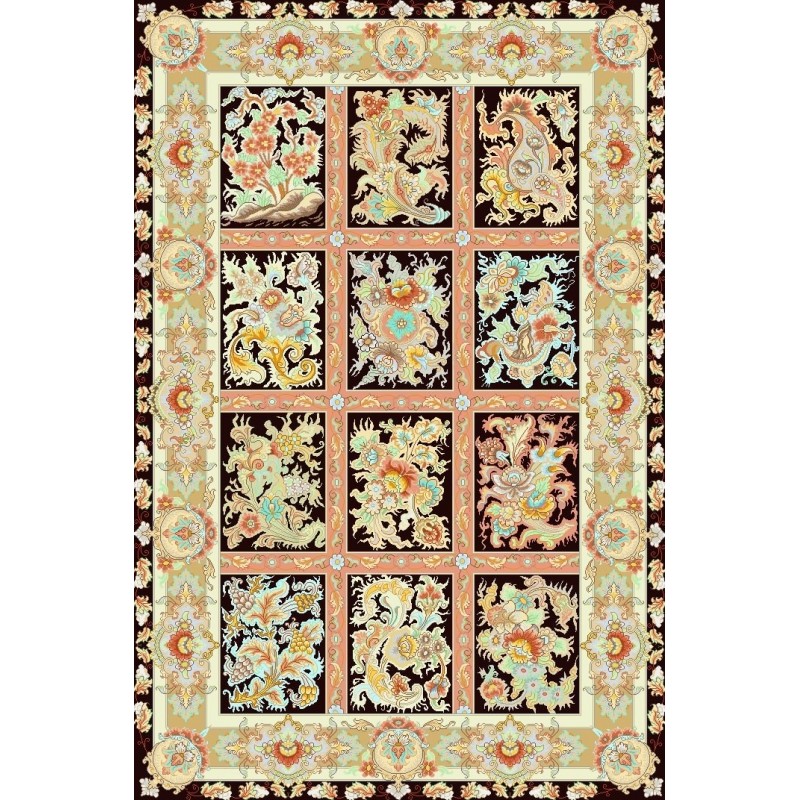 نخ و نقشه فرش کد 36