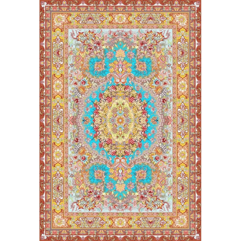 نخ و نقشه فرش کد 60