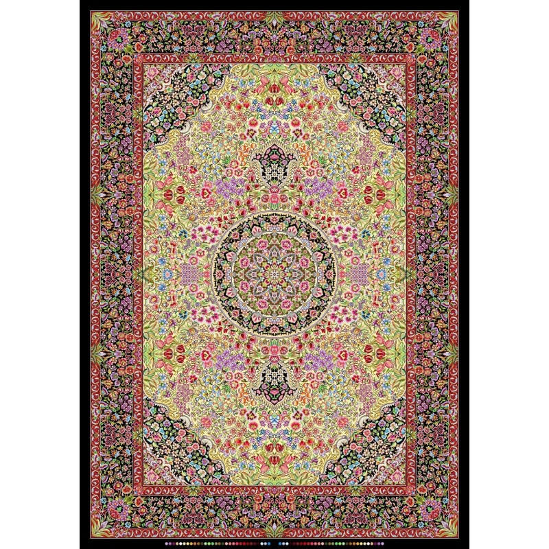 نخ و نقشه فرش کد 67