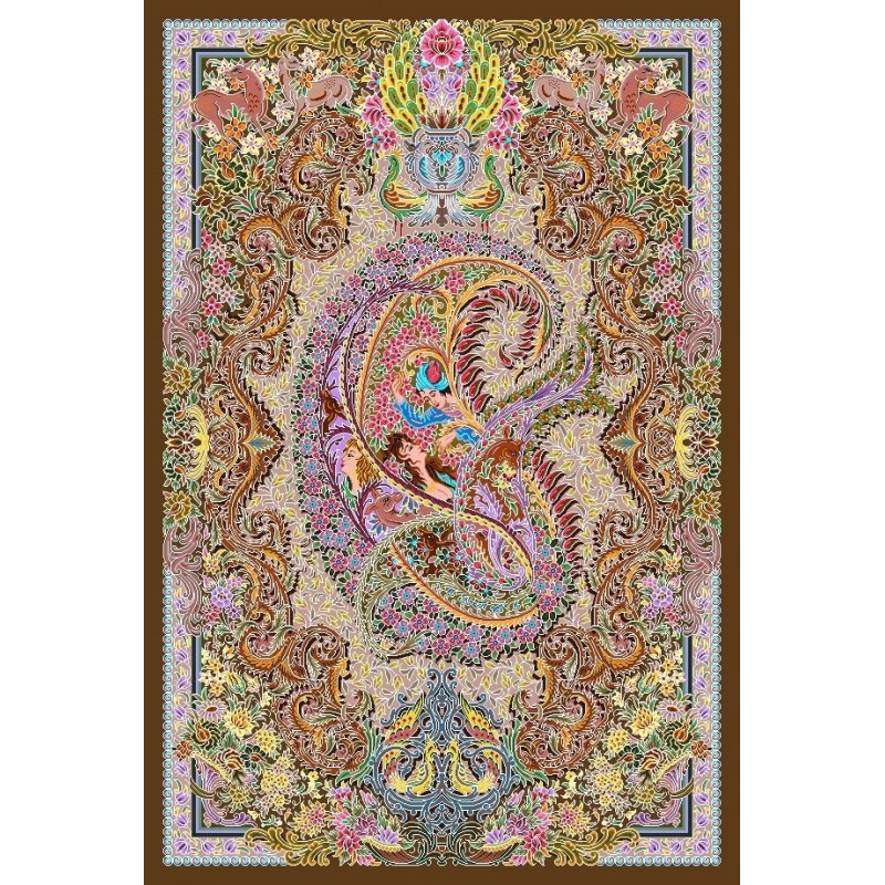 نخ و نقشه فرش کد 68