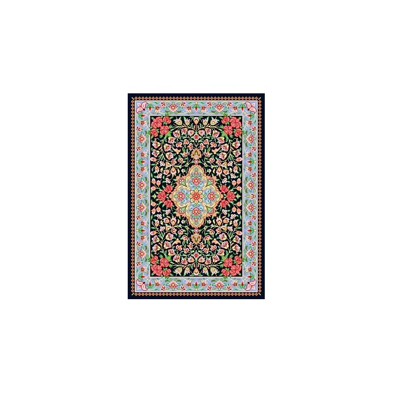 نخ و نقشه فرش کد 75