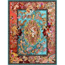 نخ و نقشه فرش کد 74