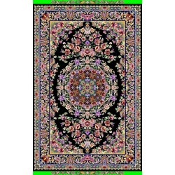 نخ و نقشه فرش کد 77