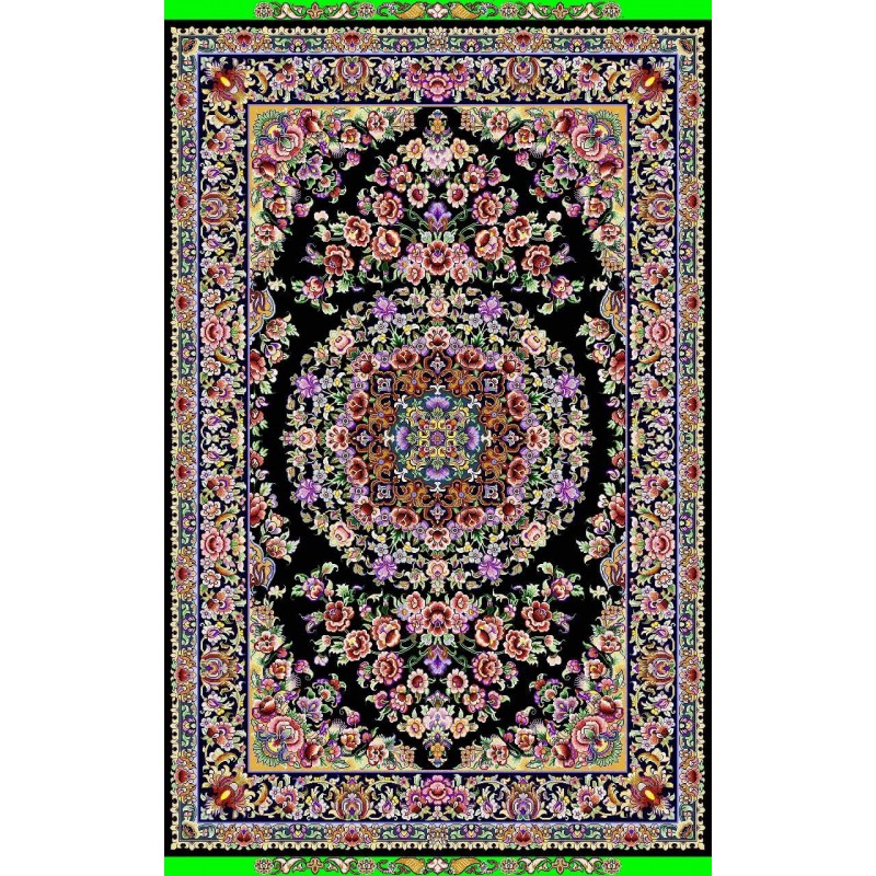 نخ و نقشه فرش کد 77