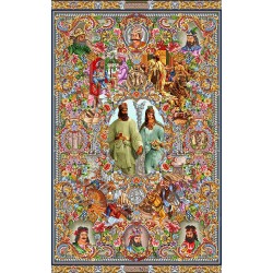 نخ و نقشه فرش کد 86