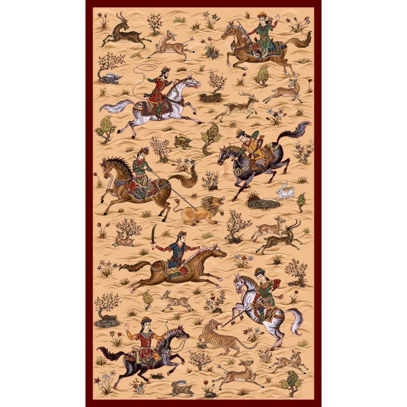 نخ و نقشه فرش کد 87