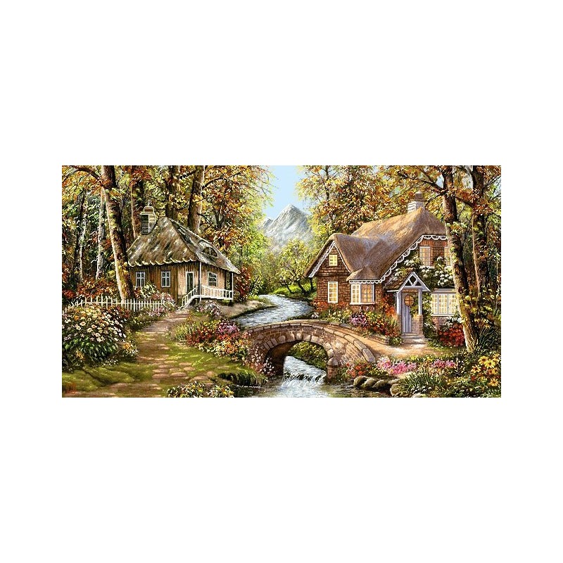 نخ و نقشه تابلو فرش  کد 42