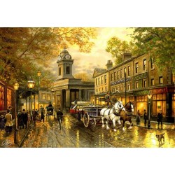 نخ و نقشه تابلو فرش طبیعت کد 54