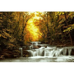 نخ و نقشه تابلو فرش طبیعت کد 56