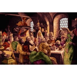 نخ و نقشه تابلو فرش فرانسوی کد 74