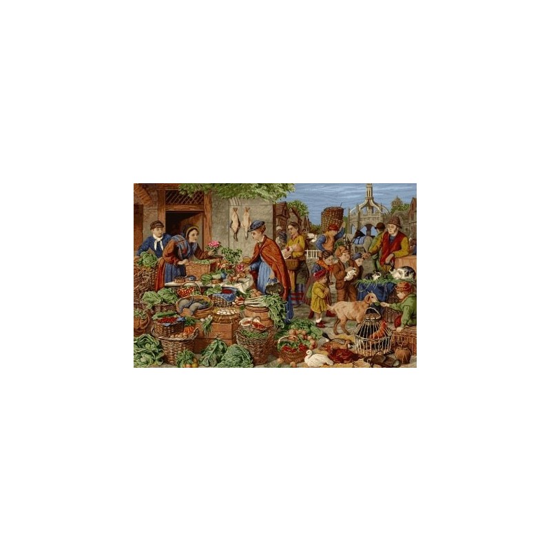 نخ و نقشه تابلو فرش فرانسوی کد 75