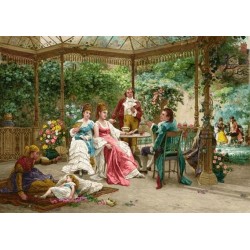 نخ و نقشه تابلو فرش فرانسوی کد 79