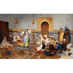 نخ و نقشه تابلو فرش فرانسوی کد 82