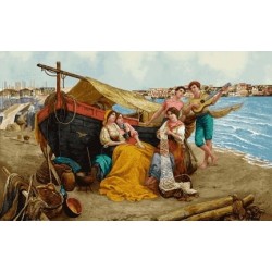 نخ و نقشه تابلو فرش فرانسوی کد 87