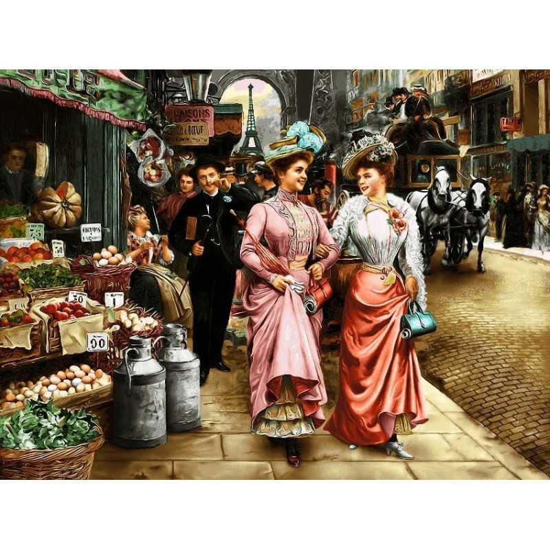 نخ و نقشه تابلو فرش فرانسوی کد 108