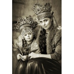 نخ و نقشه تابلو فرش فرانسوی کد 109