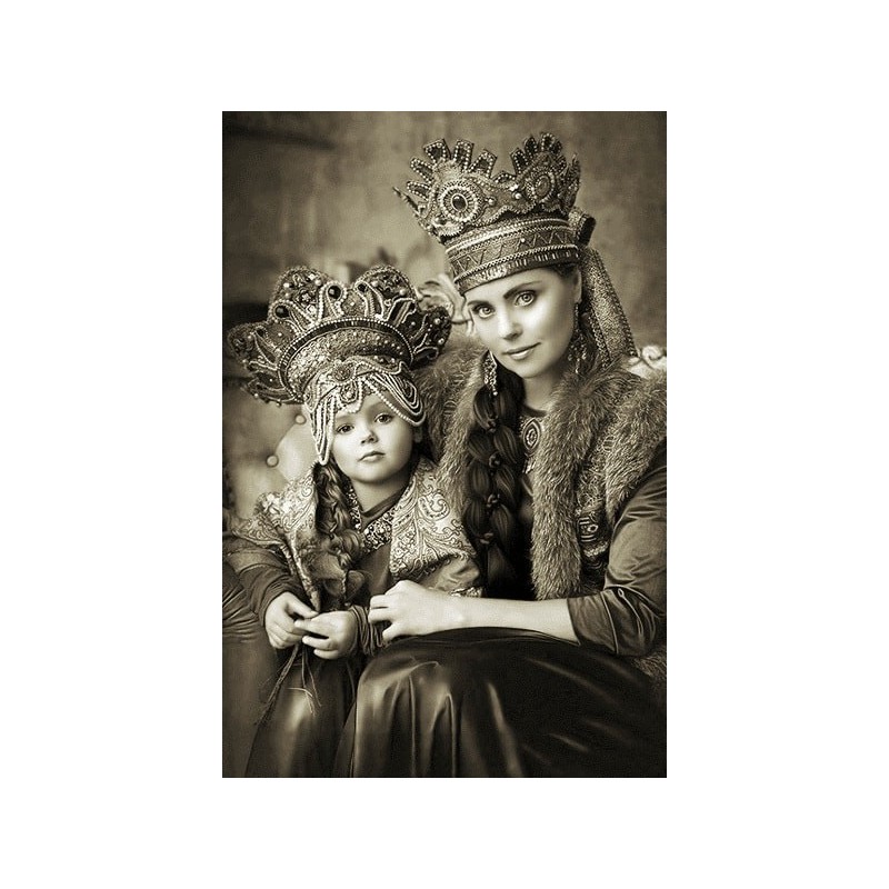 نخ و نقشه تابلو فرش فرانسوی کد 109