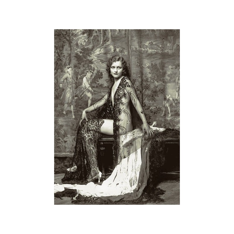 نخ و نقشه تابلو فرش فرانسوی کد 110