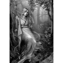 نخ و نقشه تابلو فرش فرانسوی کد 111