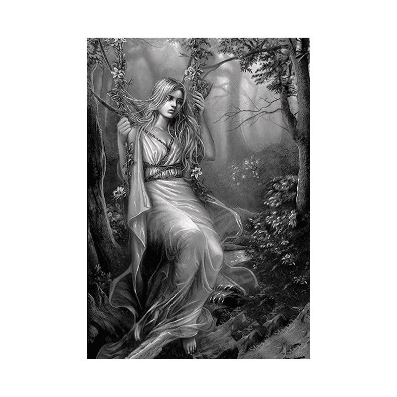 نخ و نقشه تابلو فرش فرانسوی کد 111