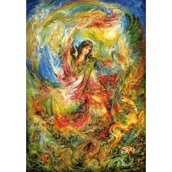 نخ و نقشه تابلو فرش مینیاتوری کد 59