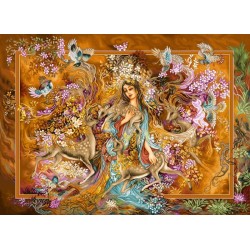 نخ و نقشه تابلو فرش مینیاتوری کد 61