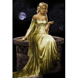 نخ و نقشه تابلو فرش فرانسوی کد 127