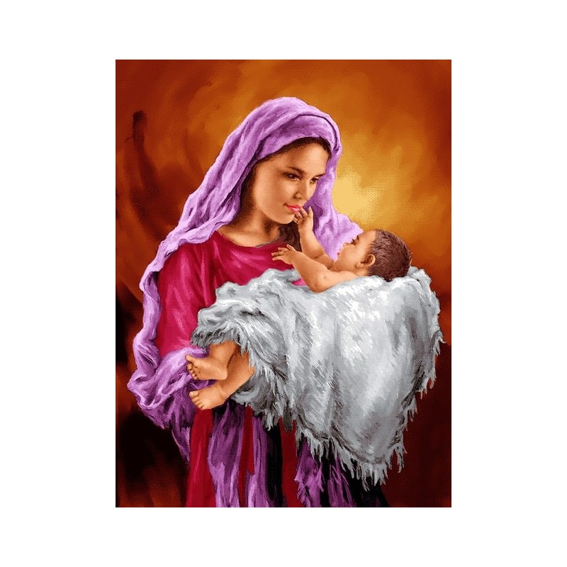 نخ و نقشه تابلو فرش فرانسوی کد 142